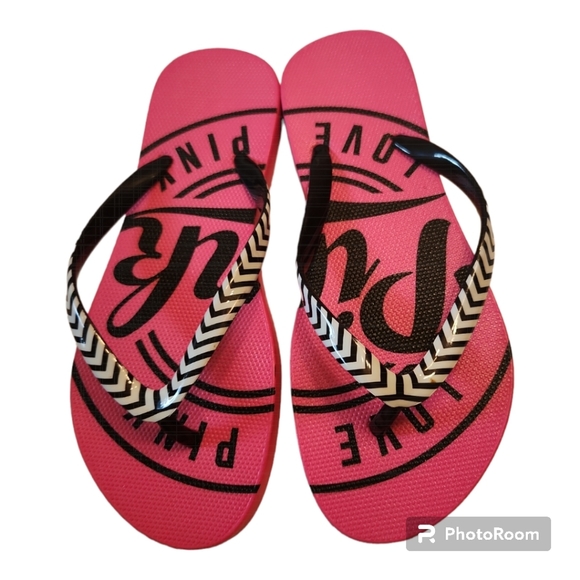 PINK Flip-Flops US6 - Picture 2 of 3